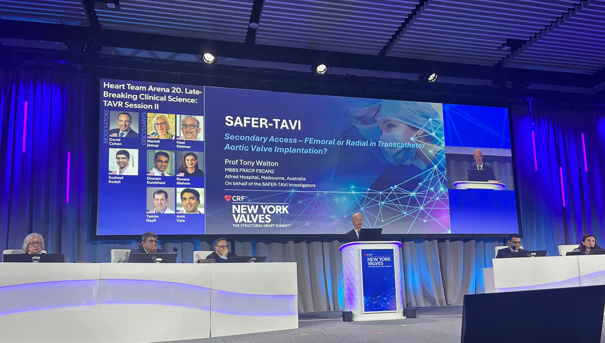 Radial access wins for TAVI secondary sites — but old habits die hard