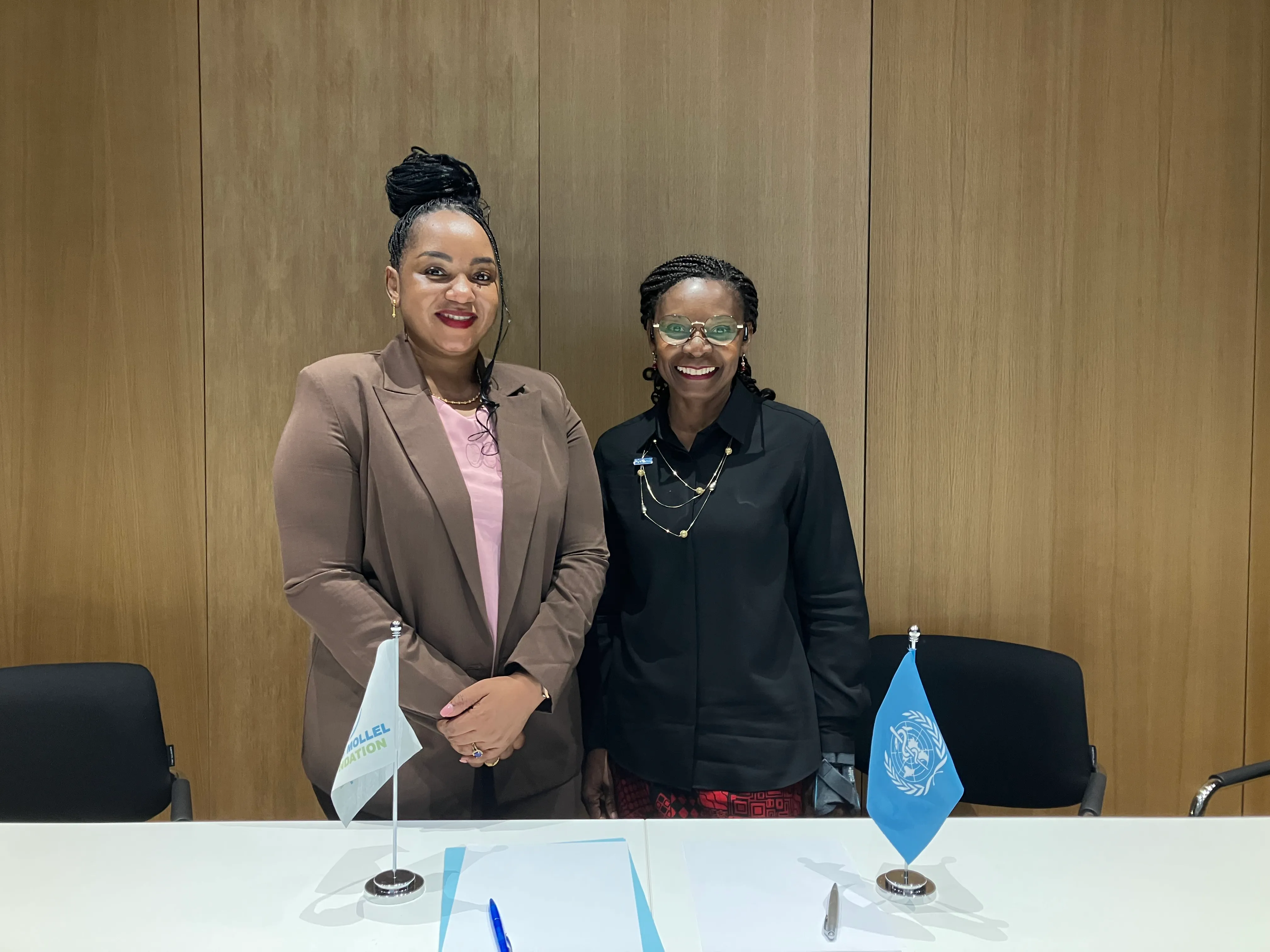 WHO partners with Doris Mollel Foundation to protect newborn lives in Africa