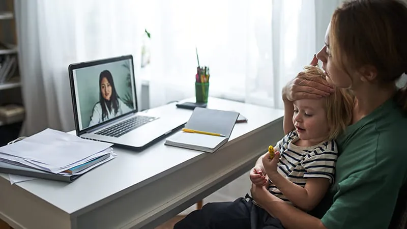 Telemedicine in pediatric care is here to stay — especially for behavioral and endocrine health