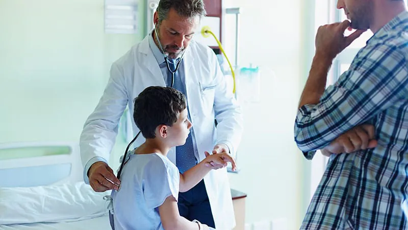 Stethoscope findings for pediatric pneumonia vary widely between clinicians