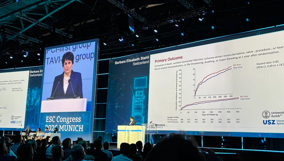 TAVI first or PCI first? New trial says either works — and the choice may depend on the patient