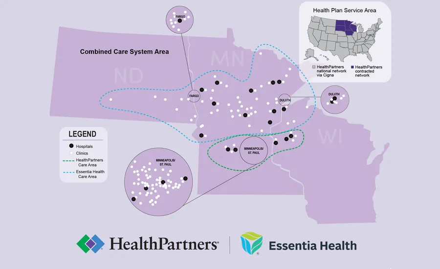 Two Midwest health giants are joining forces in a $12.5B merger