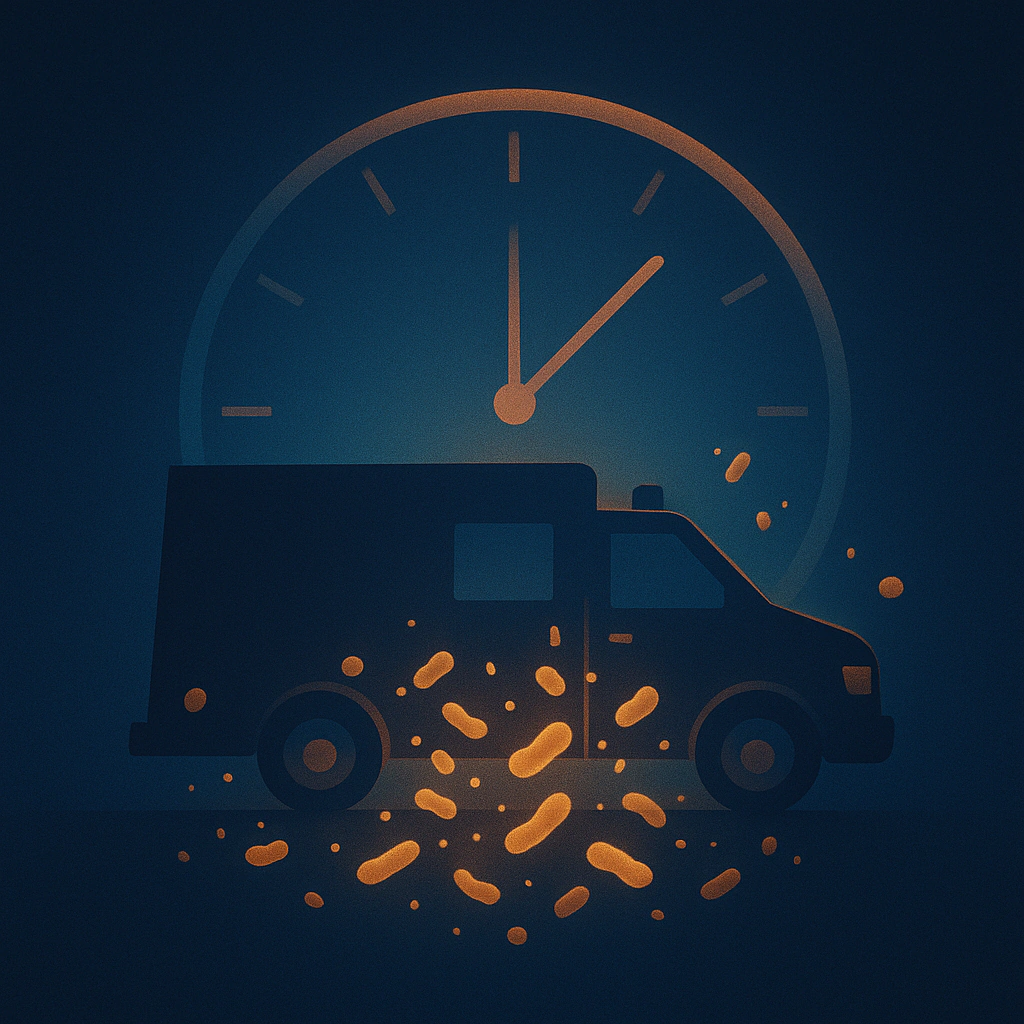 Ambulances and EMS workers are carrying dangerous bacteria — before they even start their shifts