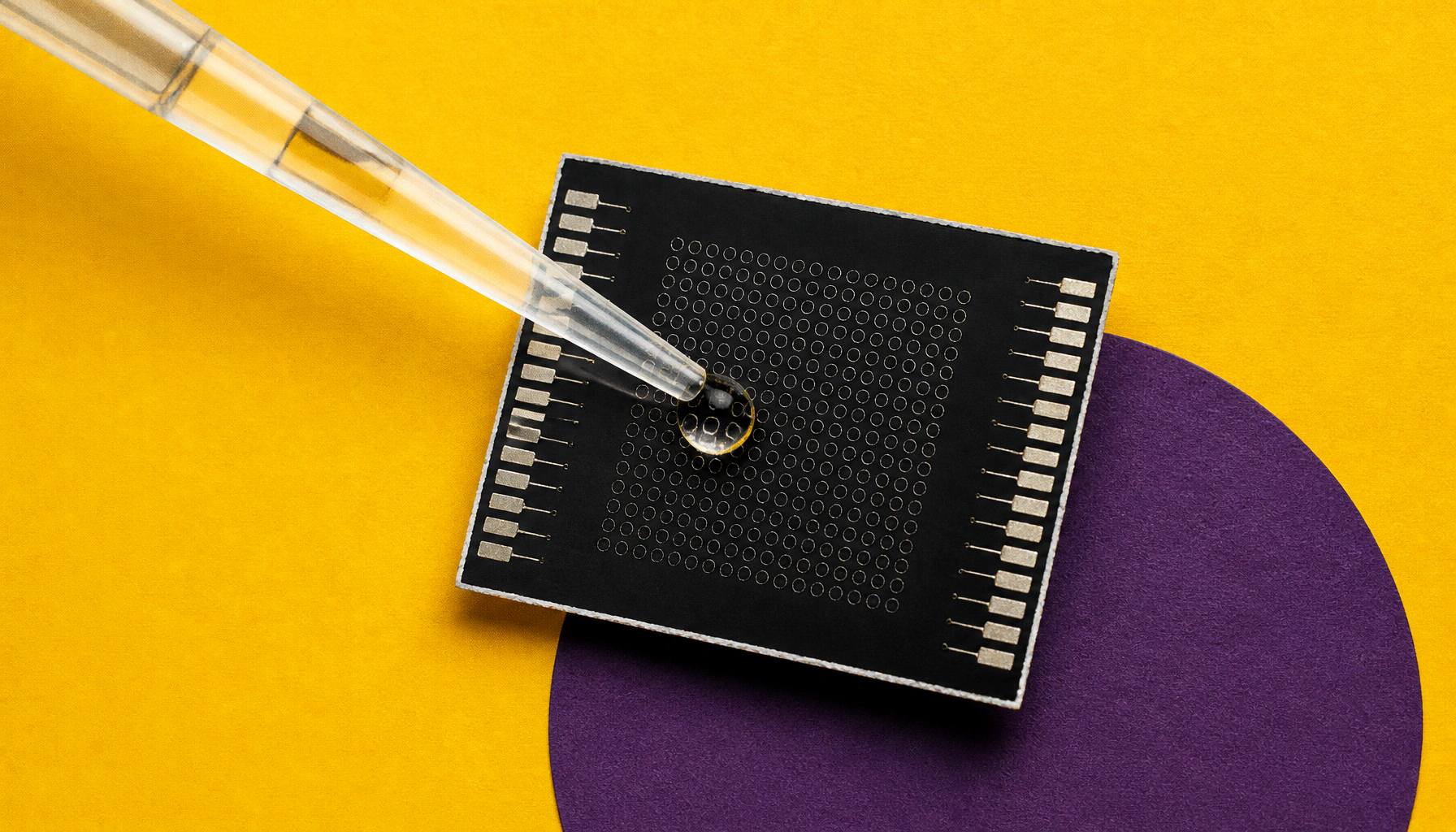 Harvard's silicon chip can write 64 DNA sequences at once — no harsh chemicals needed