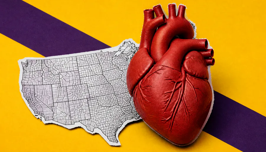 Heart disease deaths are falling — but not for everyone equally