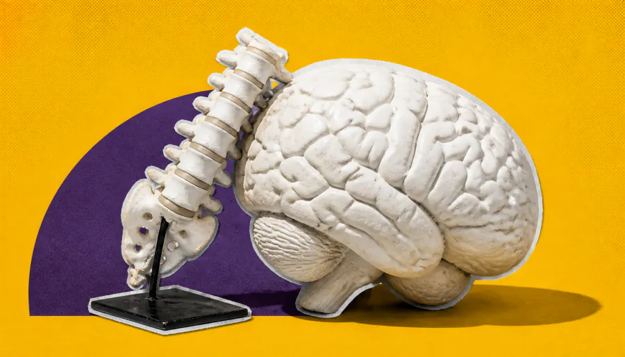 Chronic back pain hijacks your brain's sense of self — and that may explain why it's so hard to treat